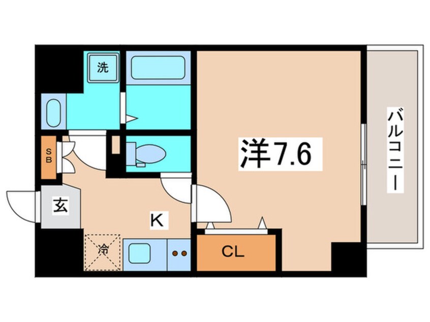 間取図 セントラルコート