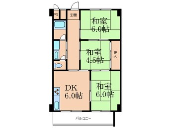 間取図 草野マンション２３号館