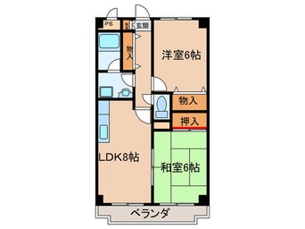 間取図 エリタ－ジュディアマ－