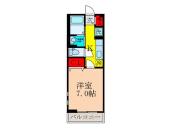 間取図 カルム メゾン