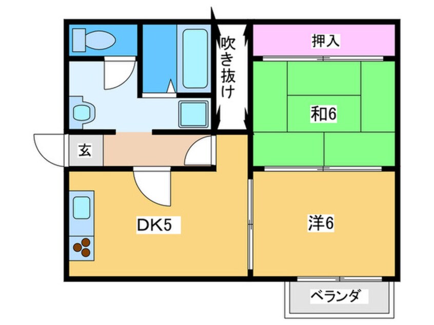 間取図 丸元仲ビル