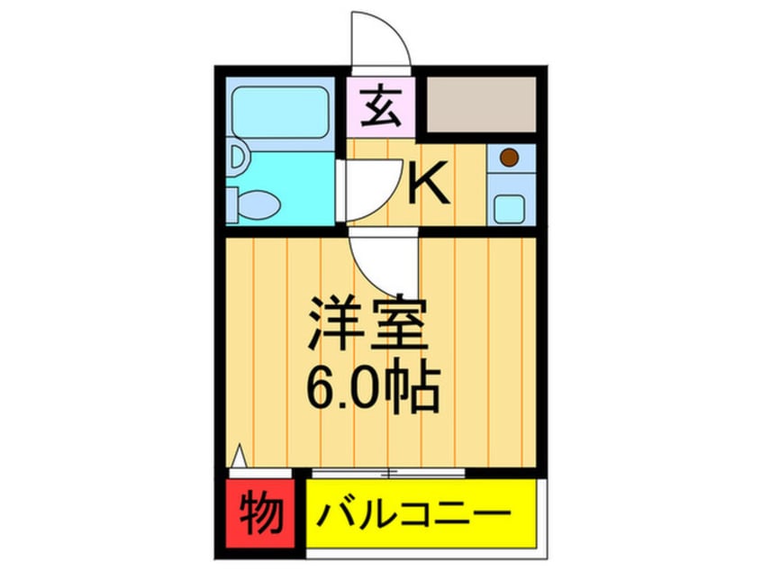 間取図 ハイコ－ト枚方