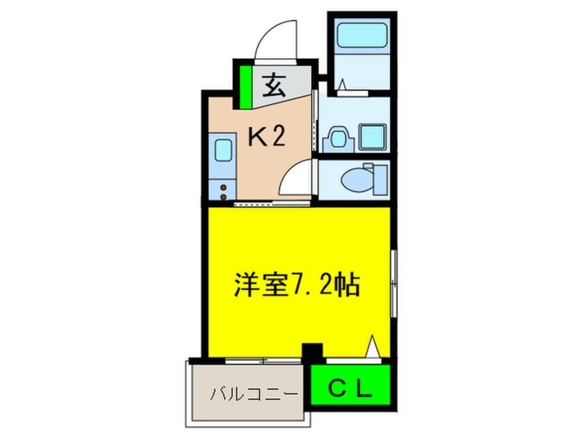 間取図 エヌエムキャラントアン