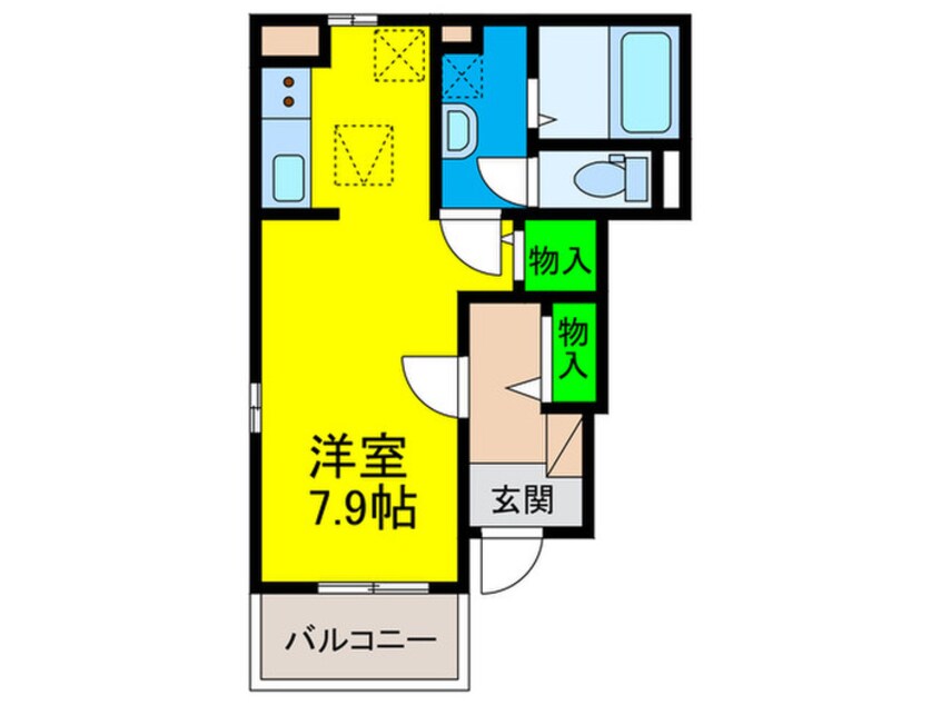 間取図 エーデル綾園