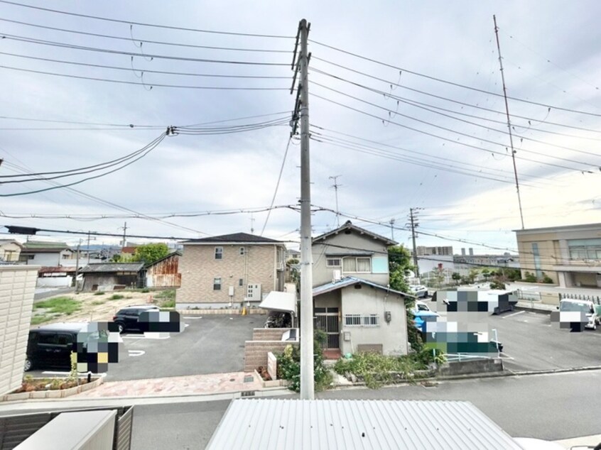 室内からの展望 エーデル綾園