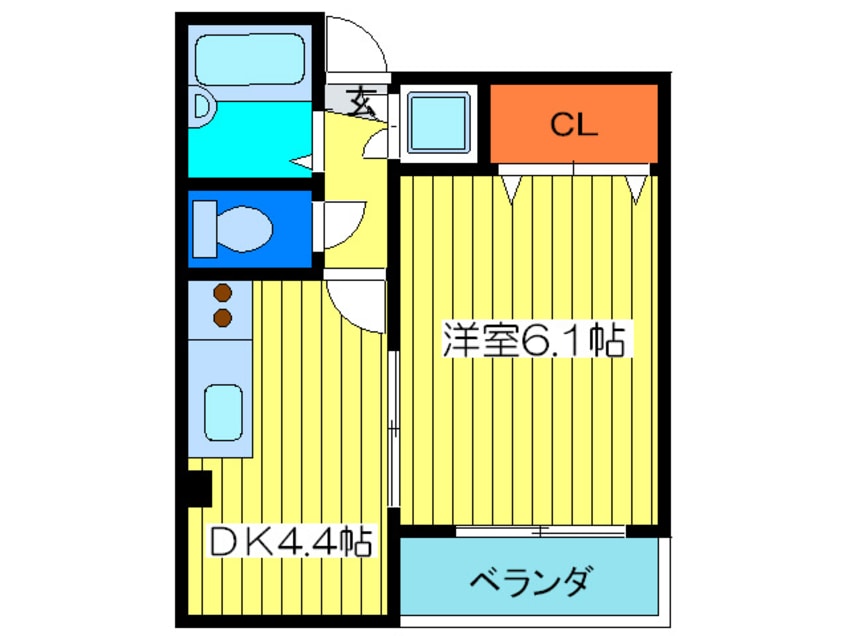 間取図 千林ＳＫマンション