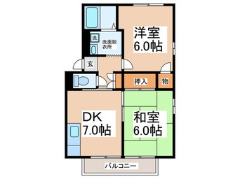 間取図 エステ－トピア上松