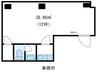 アリーナ長田 1Rの間取り