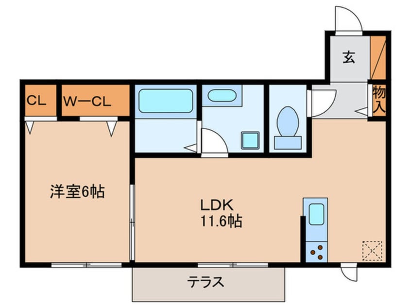 間取図 ラリュール