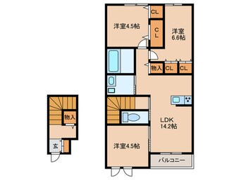 間取図 ラリュール