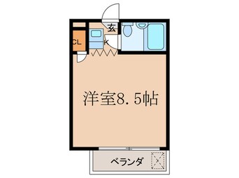 間取図 メゾンドヴァルチェ