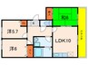 ライフコ－ト仁川 3LDKの間取り