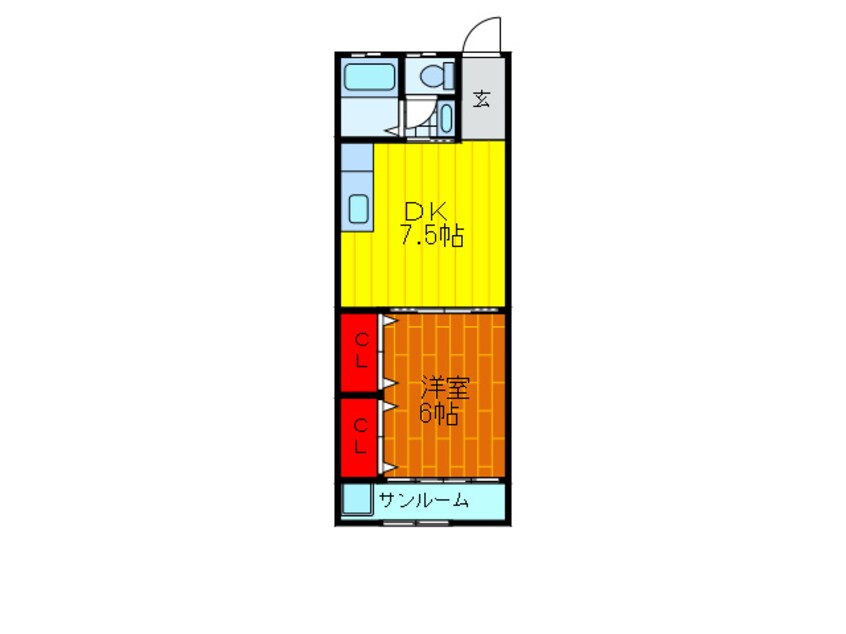 間取図 岡林ビル