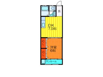 間取図 岡林ビル