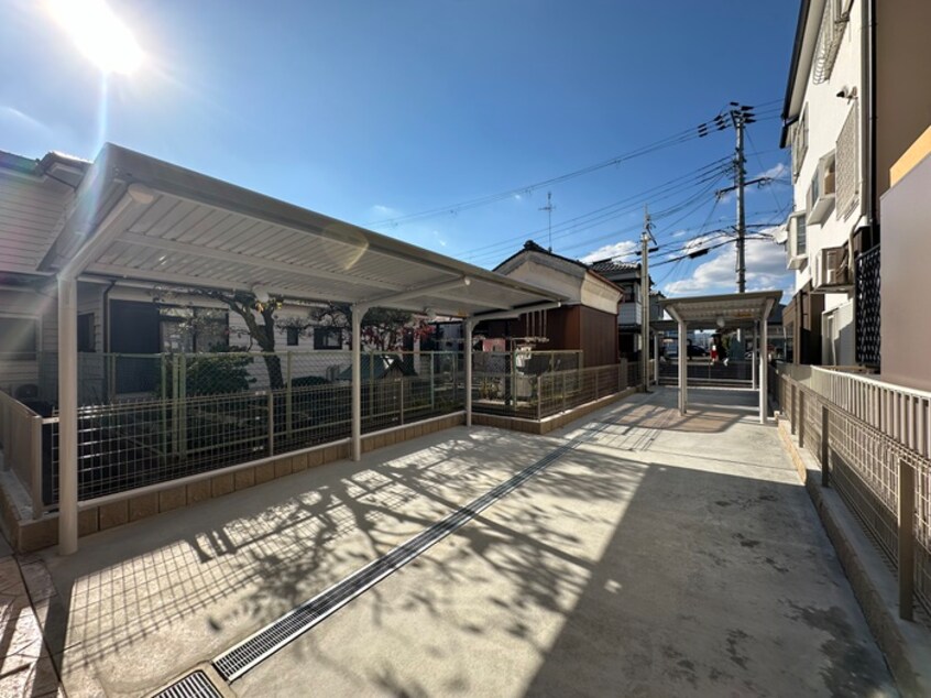 駐輪場 オルテンシア