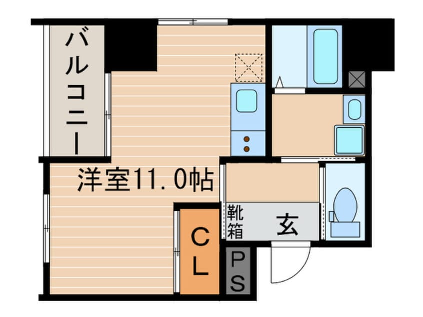 間取図 クリプトメリア京都六条