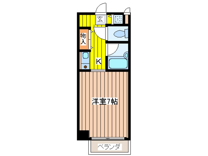 間取図 片町コート