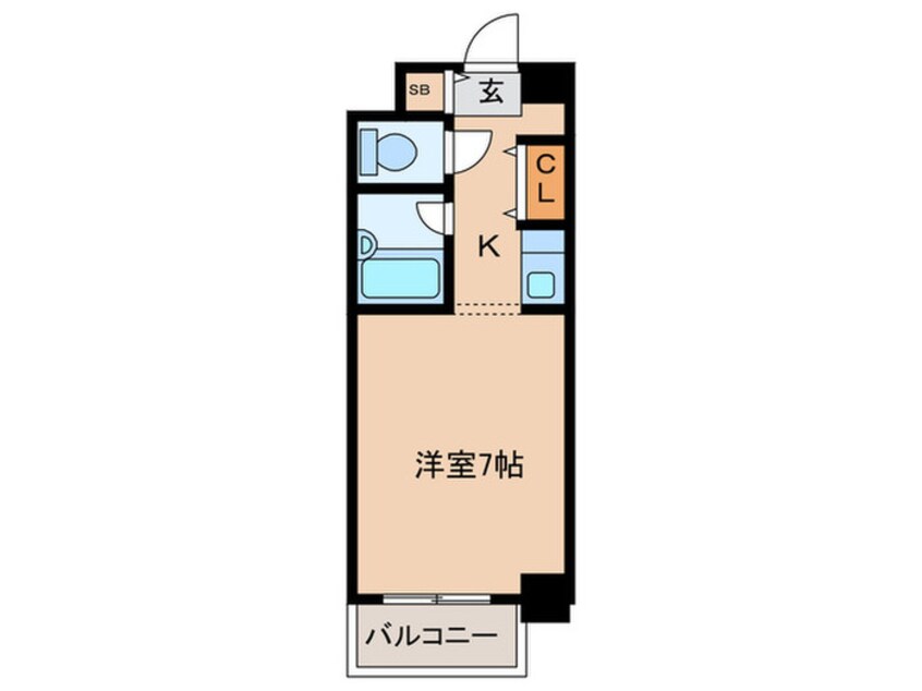 間取図 片町コート