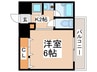 片町コート 1Kの間取り