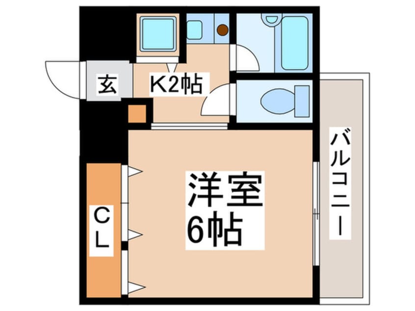 間取図 片町コート