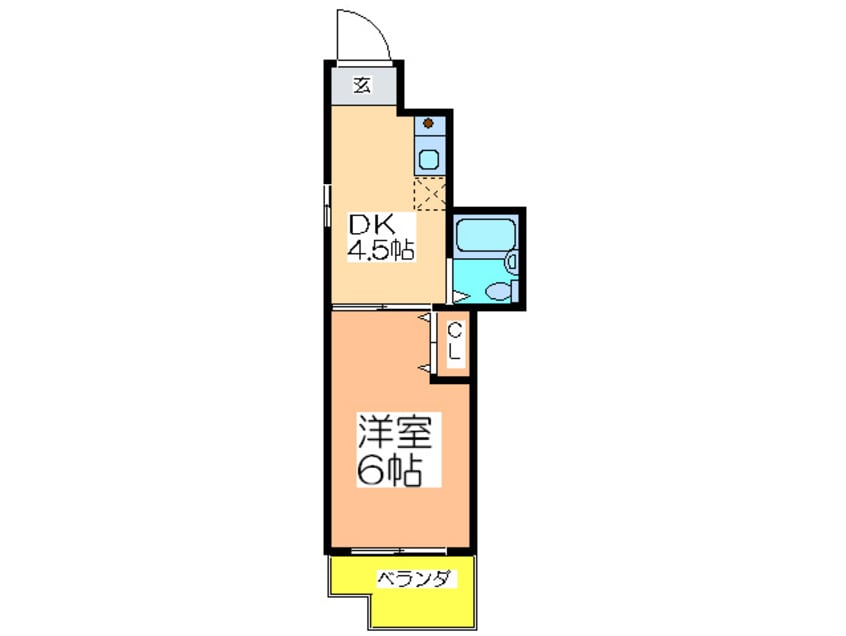 間取図 メゾンKCA