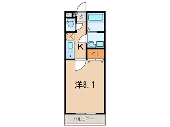 間取図 グランデ六甲道