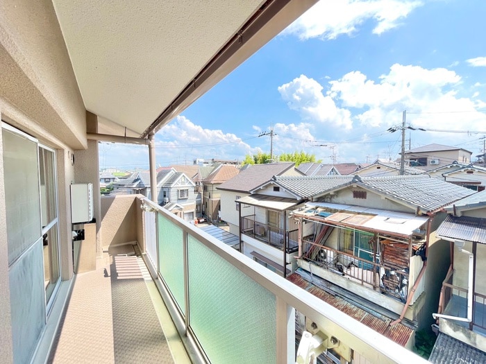室内からの展望 ハイツナカヤ