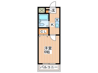 間取図 ドリ－ム萱島