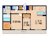 San du Will 2LDKの間取り