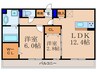 San du Will 2LDKの間取り