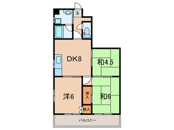 間取図 エクセル西鈴