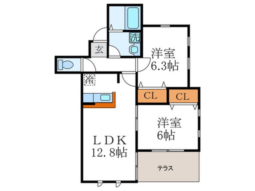 間取図 maison de A-Ida