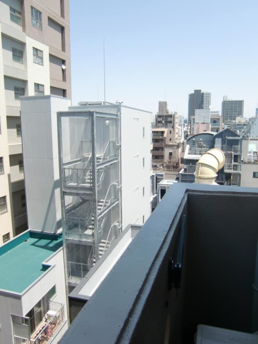 室内からの展望 クレセント谷町