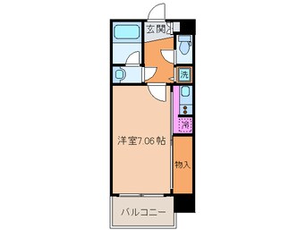 間取図 ア－デンタワ－神戸元町