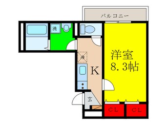 間取図 アルカディア舟木町