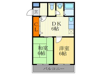 間取図 ラ・レジデンス・ペルシュワール