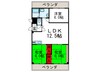 豊友マンション東豊中 3LDKの間取り