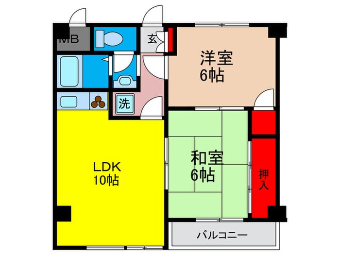 間取り図 ガーデンヒル箕面