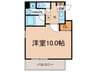 オルテンシア 1Kの間取り