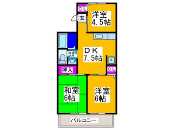 間取図 セジュール百舌鳥