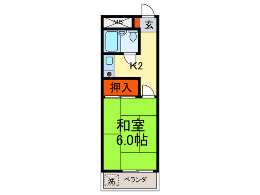 間取図 ハ－モニ－ヒルズ桜丘