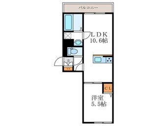 間取図 レガートⅡ