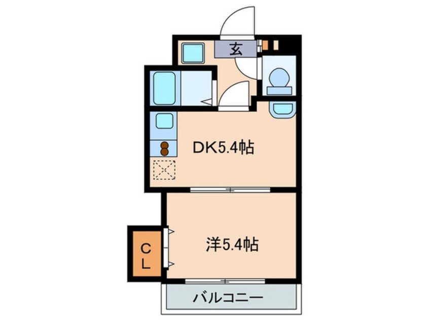 間取図 太陽ハイツ西大路