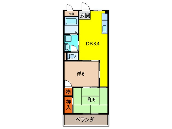 間取り図 ライフイン宝塚