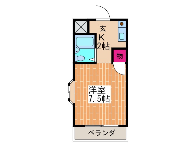 間取り図 グリ－ンハイツ辻野