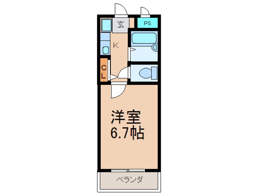 間取図 ハイツ都