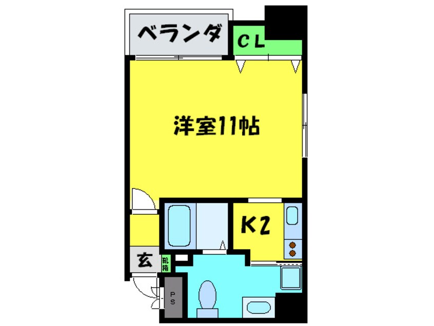 間取図 ﾌﾟﾗｲﾑｽ堺駅前フェニックス通り