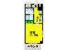 ﾌﾟﾗｲﾑｽ堺駅前フェニックス通り 1Kの間取り
