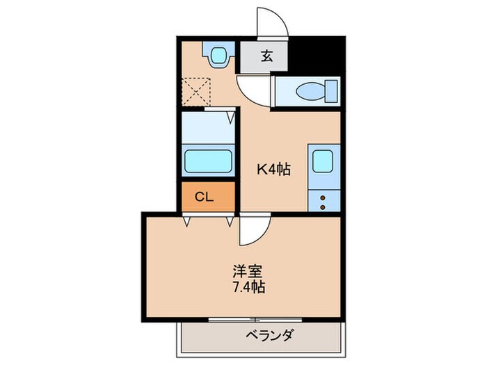 間取り図 ヴィラナリー放出