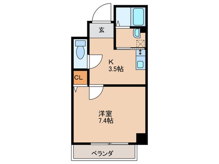 間取り図 ヴィラナリー放出